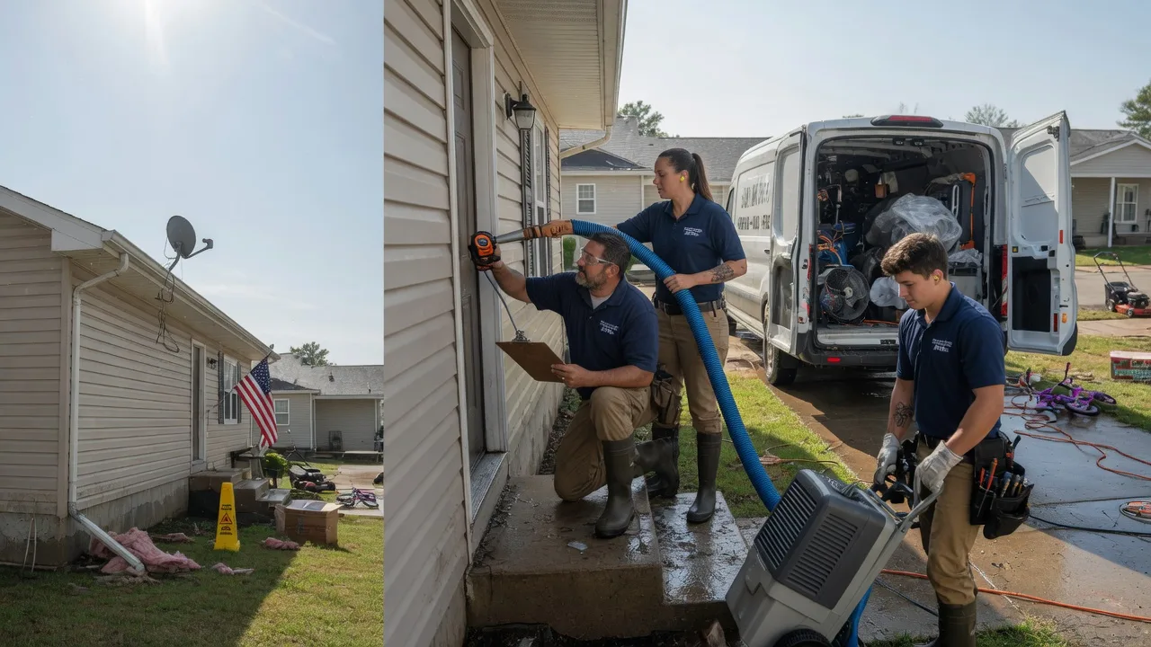 Ceiling Water Damage Restoration in Standish, ME near me